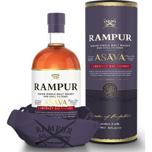 Rampur Indian Single Malt Whisky Asava Cabernet Sauvignon