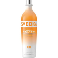 SVEDKA Orange Cream Pop Flavored Vodka
