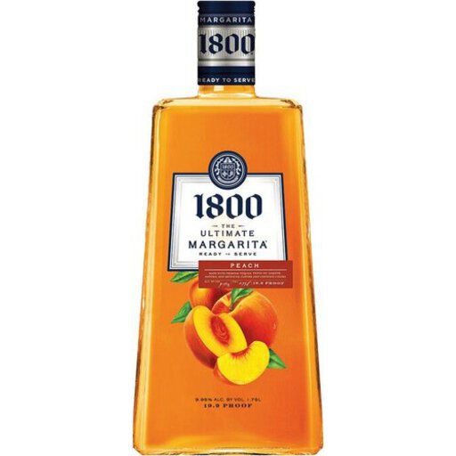 1800 Ultimate Margarita Peach RTD 1.75L