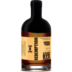 Redemption 8yr Barrel Proof Straight Rye Whiskey 750ml